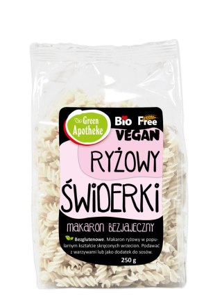 MAKARON (RYŻOWY) ŚWIDERKI FUSILLI BEZGLUTENOWY BIO 250 g - APOTHEKE