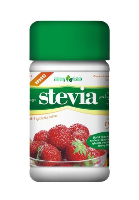 STEVIA PUDER 150 g - ZIELONY LISTEK