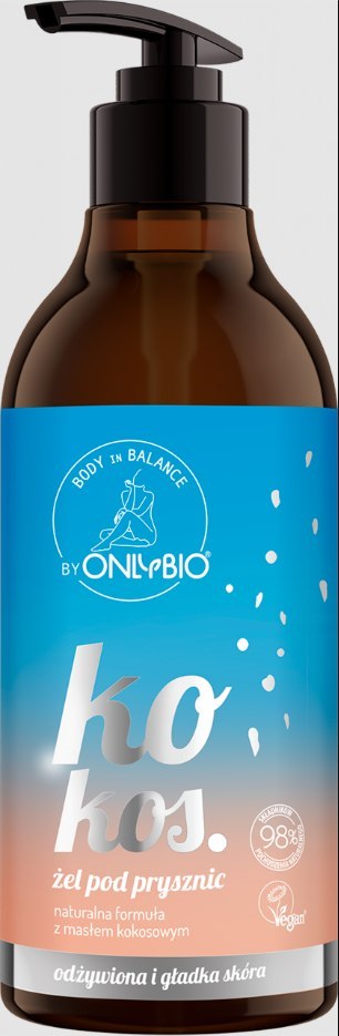 ŻEL POD PRYSZNIC KOKOS 400 ml - ONLYBIO BODY IN BALANCE