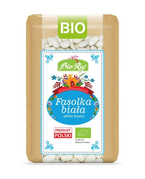 FASOLKA BIAŁA BIO (POLSKA) 500 g - BIO RAJ