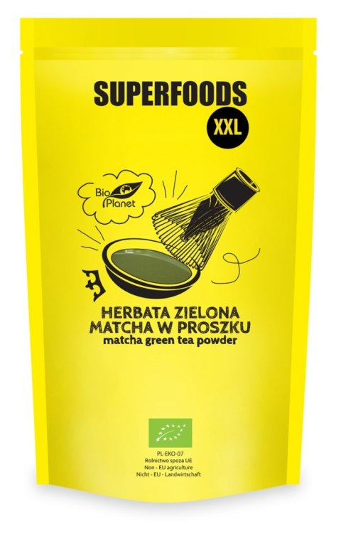 HERBATA ZIELONA MATCHA BIO 500 g - BIO PLANET