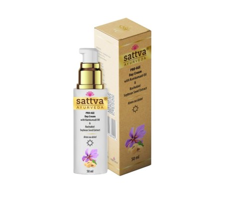 KREM DO TWARZY PRO-AGE NA DZIEŃ 50 ml - SATTVA (AYURVEDA)