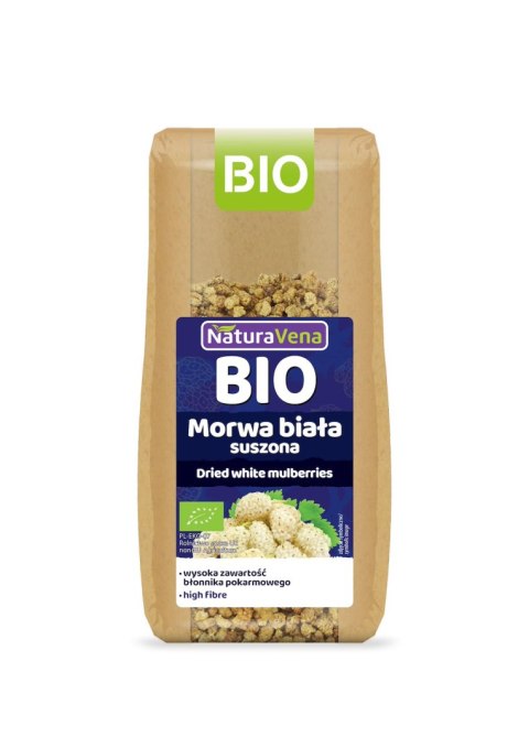 MORWA BIAŁA SUSZONA BIO 100 g - NATURAVENA