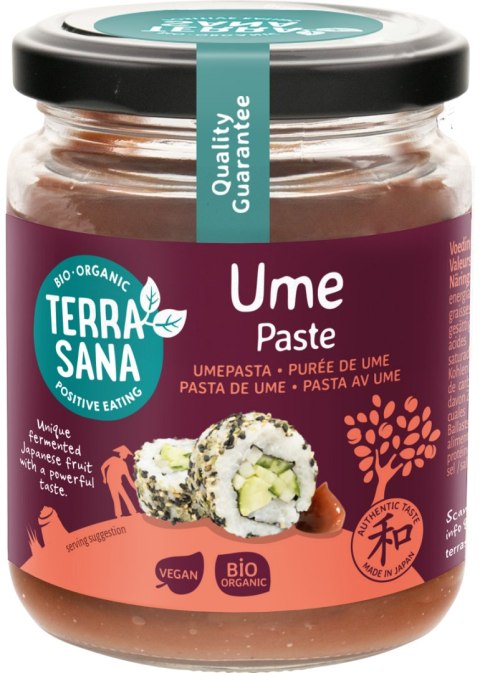 PASTA UME (Z MORELI JAPOŃSKICH) BIO 250 g - TERRASANA