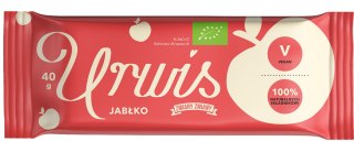 BATON BAKALIOWY Z JABŁKIEM "URWIS" BEZGLUTENOWY BIO 40 g - ZMIANY ZMIANY