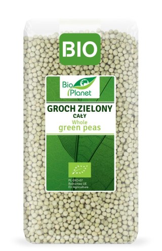 GROCH ZIELONY CAŁY BIO 500 g - BIO PLANET