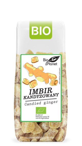 IMBIR KANDYZOWANY BIO 100 g - BIO PLANET