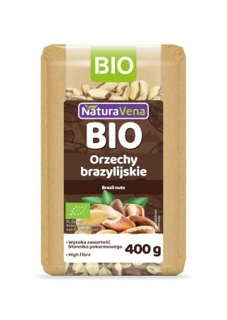 ORZECHY BRAZYLIJSKIE BIO 400 g - NATURAVENA