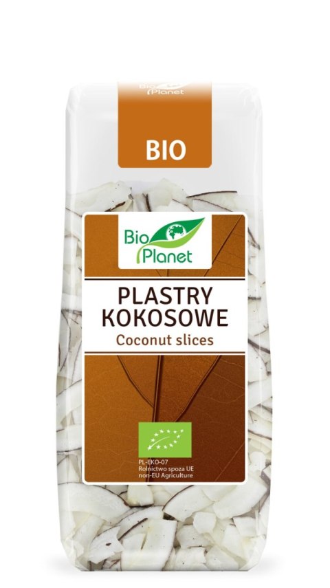 PLASTRY KOKOSOWE BIO 100 g - BIO PLANET