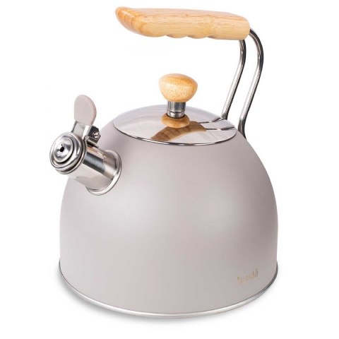 CZAJNIK Z GWIZDKIEM 2,5L HUSLA grey 73907 CZAJNIK Z GWIZDKIEM 2,5L HUSLA grey 73907