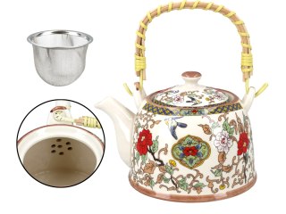 Czajnik ceramiczny z zaparzaczem