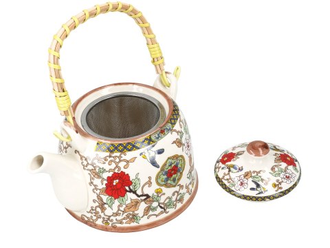 Czajnik ceramiczny z zaparzaczem Czajnik ceramiczny z zaparzaczem