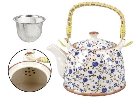 Czajnik ceramiczny z zaparzaczem Czajnik ceramiczny z zaparzaczem