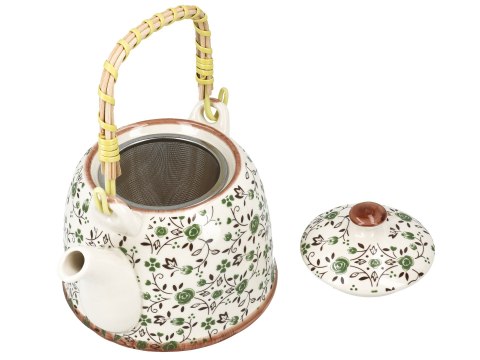 Czajnik ceramiczny z zaparzaczem Czajnik ceramiczny z zaparzaczem