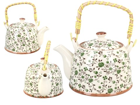Czajnik ceramiczny z zaparzaczem Czajnik ceramiczny z zaparzaczem