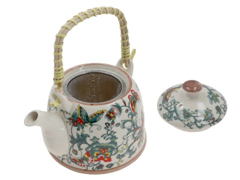 Czajnik ceramiczny z zaparzaczem Czajnik ceramiczny z zaparzaczem