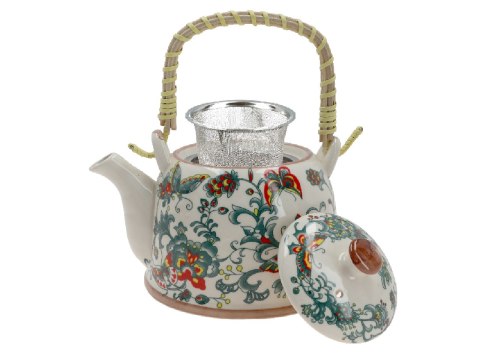 Czajnik ceramiczny z zaparzaczem Czajnik ceramiczny z zaparzaczem