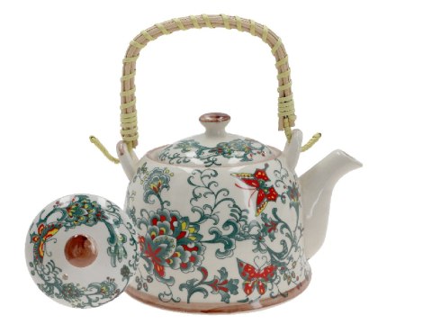 Czajnik ceramiczny z zaparzaczem Czajnik ceramiczny z zaparzaczem