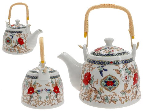 Czajnik ceramiczny z zaparzaczem Czajnik ceramiczny z zaparzaczem