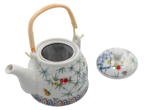 Czajnik ceramiczny z zaparzaczem Czajnik ceramiczny z zaparzaczem