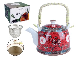 Czajnik ceramiczny z zaparzaczem