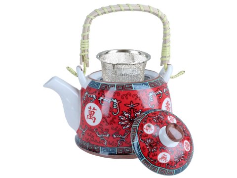 Czajnik ceramiczny z zaparzaczem Czajnik ceramiczny z zaparzaczem