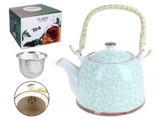 Czajnik ceramiczny z zaparzaczem