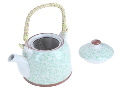 Czajnik ceramiczny z zaparzaczem