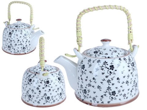 Czajnik ceramiczny z zaparzaczem