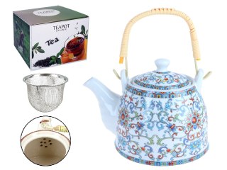 Czajnik ceramiczny z zaparzaczem