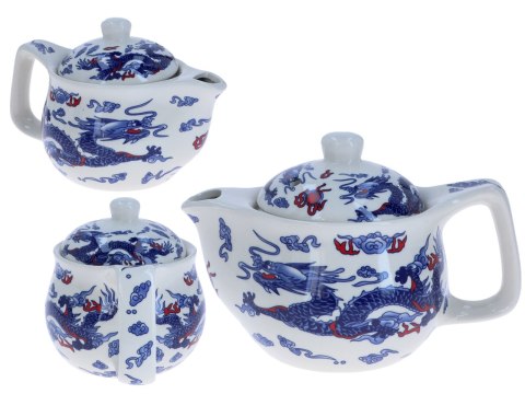 Czajnik ceramiczny z zaparzaczem Czajnik ceramiczny z zaparzaczem