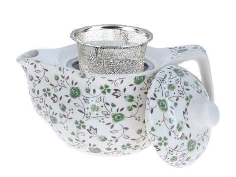Czajnik ceramiczny z zaparzaczem Czajnik ceramiczny z zaparzaczem