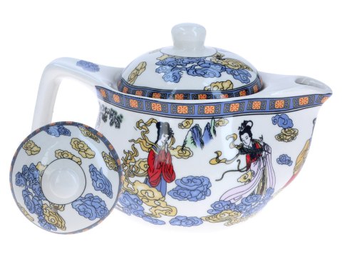 Czajnik ceramiczny z zaparzaczem Czajnik ceramiczny z zaparzaczem