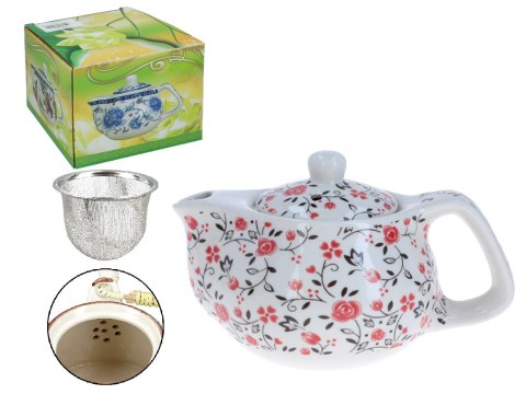 Czajnik ceramiczny z zaparzaczem Czajnik ceramiczny z zaparzaczem