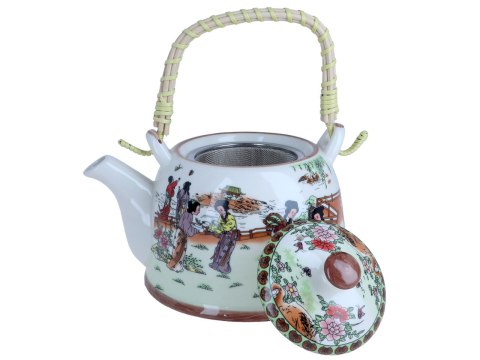 Czajnik ceramiczny z zaparzaczem Czajnik ceramiczny z zaparzaczem