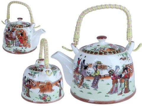 Czajnik ceramiczny z zaparzaczem Czajnik ceramiczny z zaparzaczem
