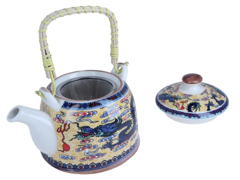 Czajnik ceramiczny z zaparzaczem Czajnik ceramiczny z zaparzaczem