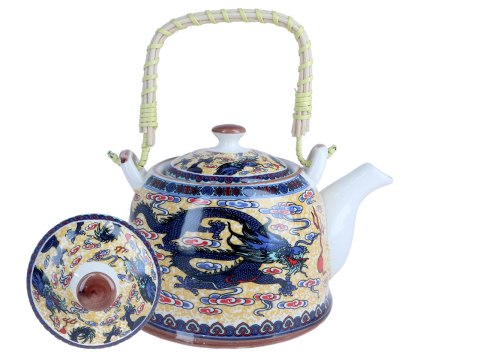 Czajnik ceramiczny z zaparzaczem Czajnik ceramiczny z zaparzaczem