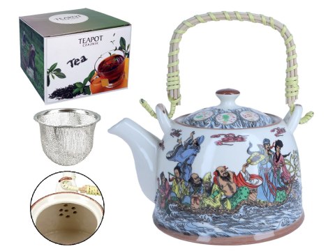 Czajnik ceramiczny z zaparzaczem Czajnik ceramiczny z zaparzaczem