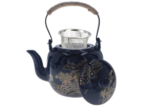 Czajnik ceramiczny z zaparzaczem Czajnik ceramiczny z zaparzaczem