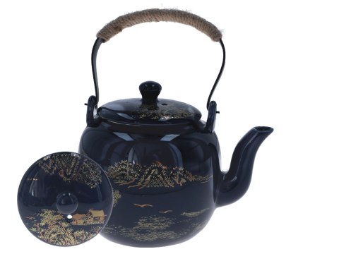 Czajnik ceramiczny z zaparzaczem Czajnik ceramiczny z zaparzaczem