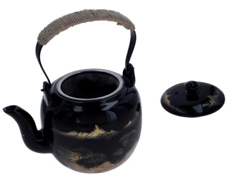 Czajnik ceramiczny z zaparzaczem Czajnik ceramiczny z zaparzaczem