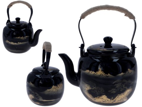 Czajnik ceramiczny z zaparzaczem Czajnik ceramiczny z zaparzaczem