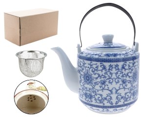 Czajnik ceramiczny z zaparzaczem