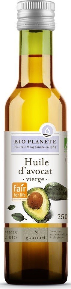 OLEJ Z MIĄŻSZU AWOKADO TŁOCZONY NA ZIMNO FAIR FOR LIFE BIO 250 ml - BIO PLANETE OLEJ Z MIĄŻSZU AWOKADO TŁOCZONY NA ZIMNO FAIR FOR LIFE BIO 250 ml - BIO PLANETE