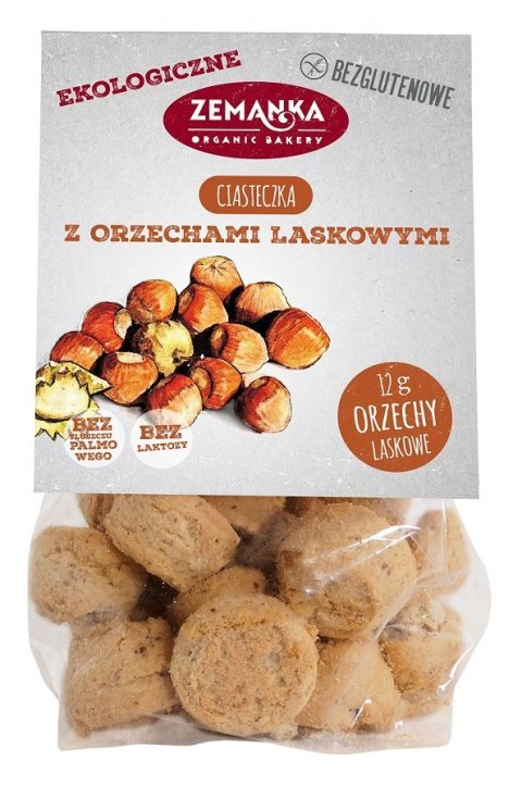 CIASTKA ORZECHOWE BEZGLUTENOWE BIO 100 g - ZEMANKA CIASTKA ORZECHOWE BEZGLUTENOWE BIO 100 g - ZEMANKA