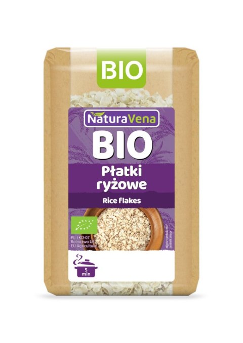 PŁATKI RYŻOWE BIO 300 g - NATURAVENA PŁATKI RYŻOWE BIO 300 g - NATURAVENA