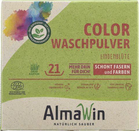 PROSZEK DO PRANIA KOLOROWYCH TKANIN KWIAT LIPY ECO 1 kg - ALMAWIN PROSZEK DO PRANIA KOLOROWYCH TKANIN KWIAT LIPY ECO 1 kg - ALMAWIN
