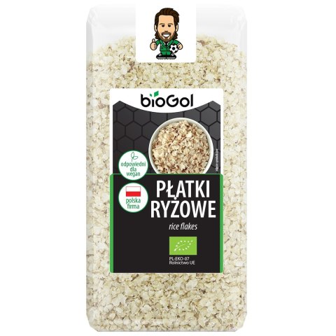 PŁATKI RYŻOWE BIO 300 g - BIOGOL PŁATKI RYŻOWE BIO 300 g - BIOGOL