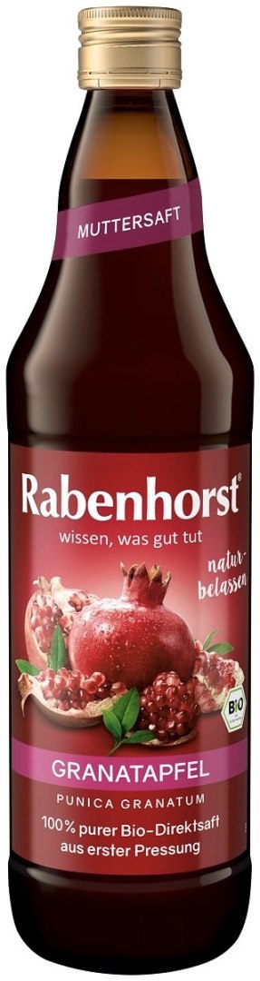 SOK Z GRANATU NFC BIO 750 ml - RABENHORST SOK Z GRANATU NFC BIO 750 ml - RABENHORST